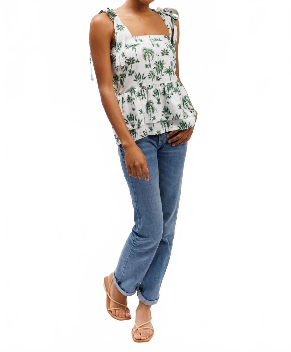 NEW SMITH & QUINN cici top in palmtini